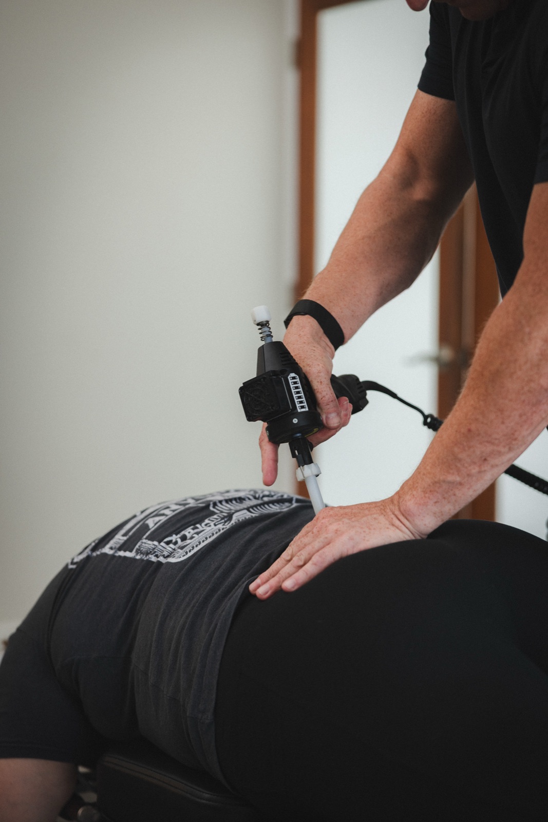 Activator method adjustment at Chiro858 in Solana Beach
