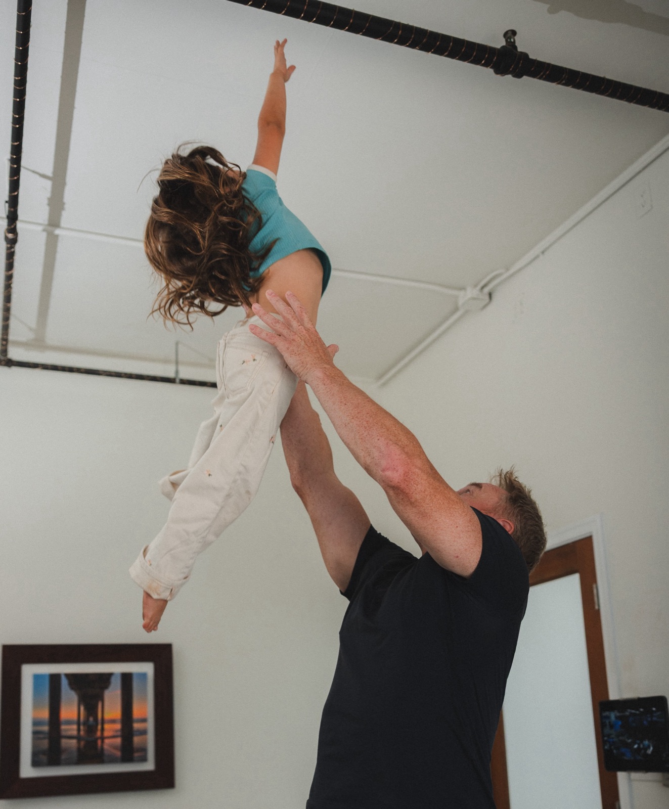 Child enjoying a chiropractic adjustment at Chiro858